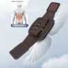 Leather lumbar steel plate support fixed guard belt, lumbar fixation belt, lumbar support, lumbar reinforcement protective gear Item Picture